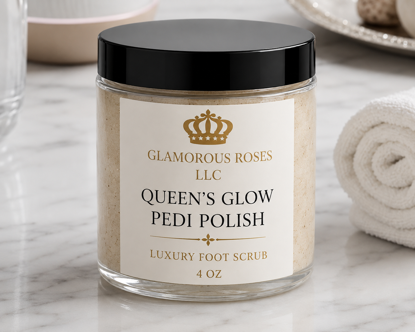 Queen’s Glow Pedi Polish 4 oz