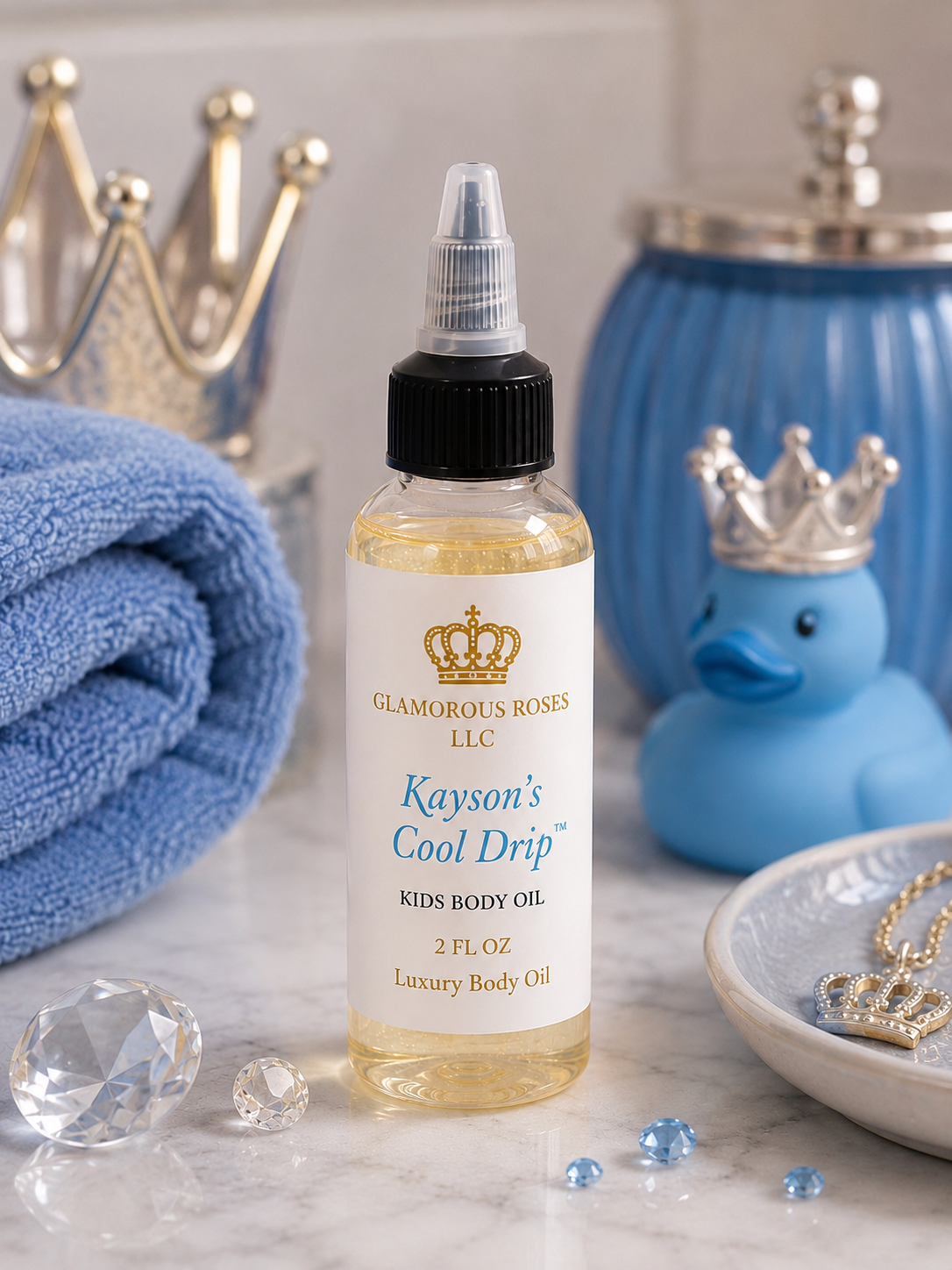🧸 Kayson’s Cool Drip Kids Body Oil (2 oz)
