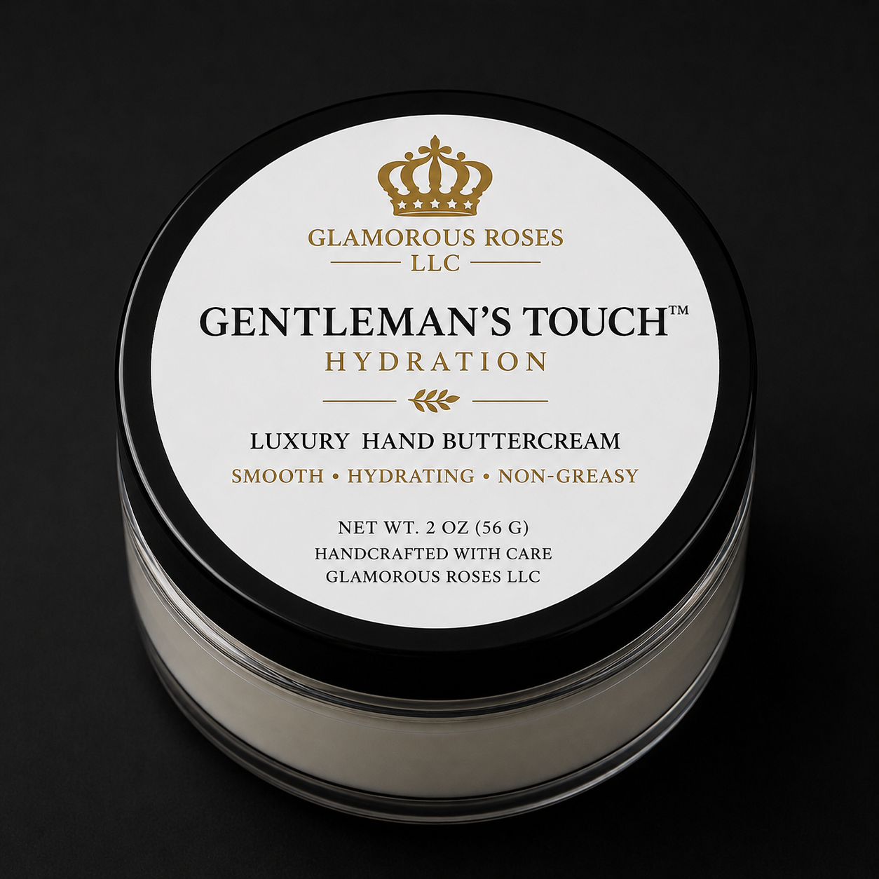 Luxury Hand Buttercream – 🌸Queen’s Glow Silken Hands & 🖤Gentleman’s Touch™ Hydration
