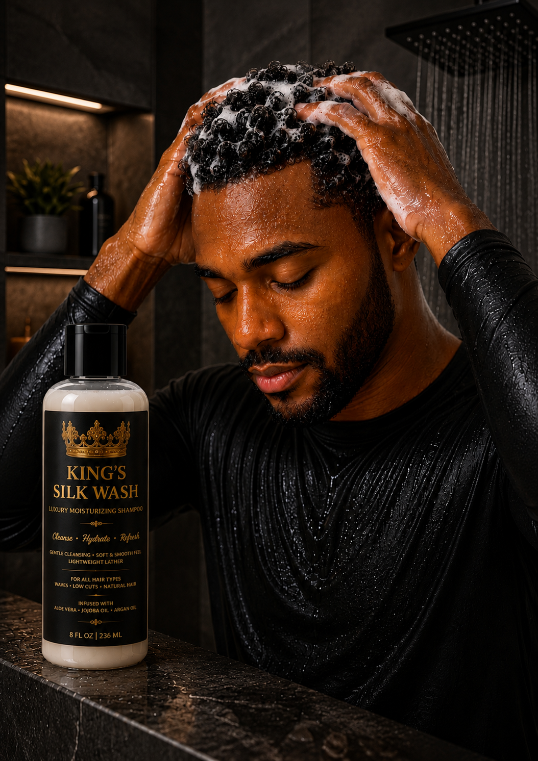 King’s Silk Wash| Luxury Moisturizing Shampoo