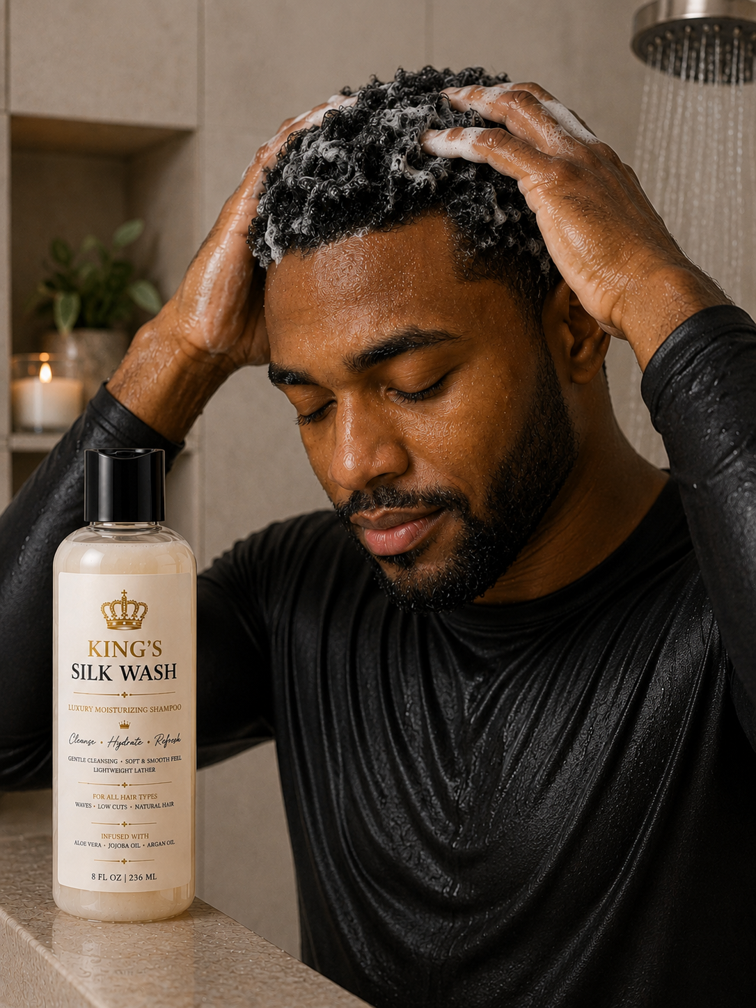 King’s Silk Wash| Luxury Moisturizing Shampoo
