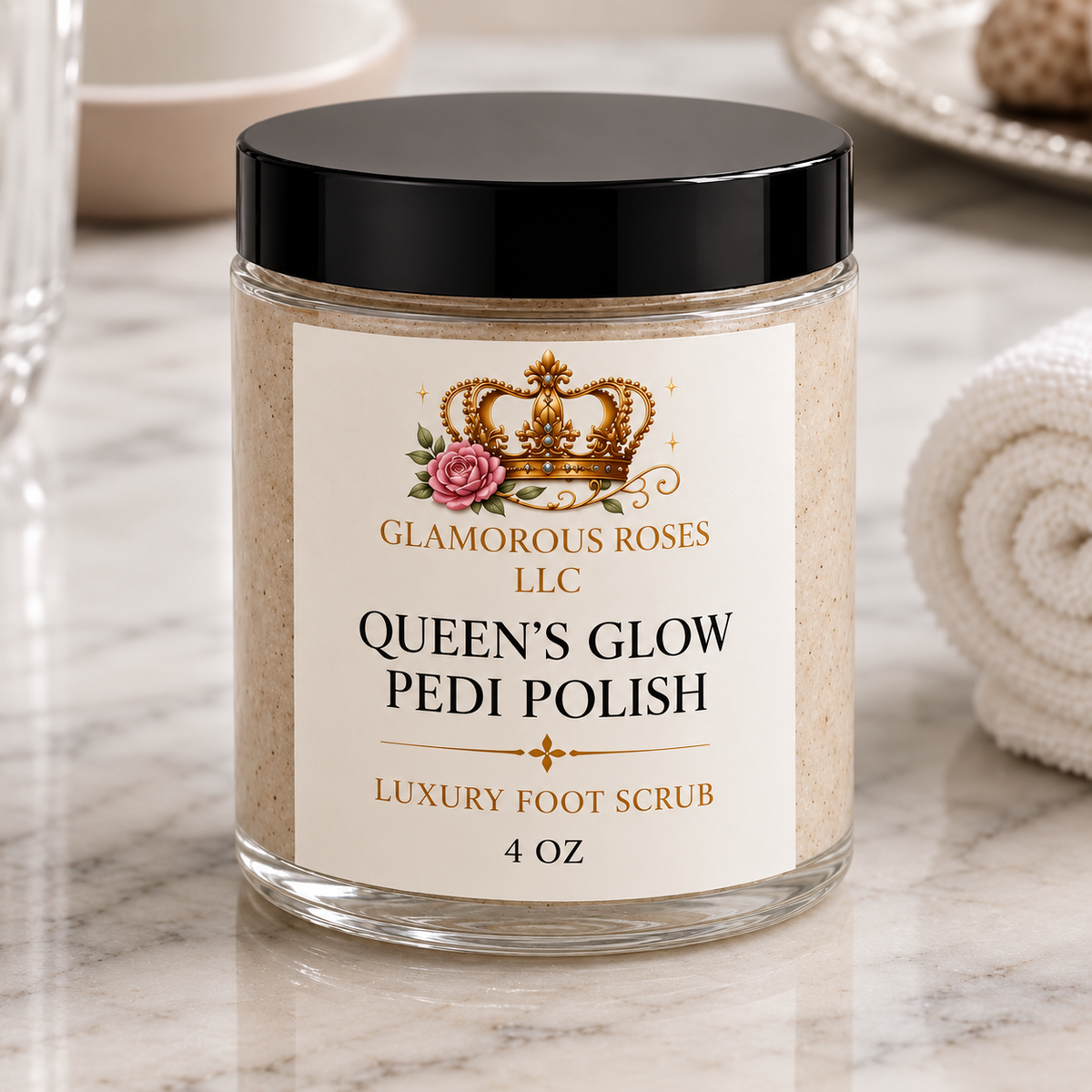 Queen’s Glow Pedi Polish 4 oz
