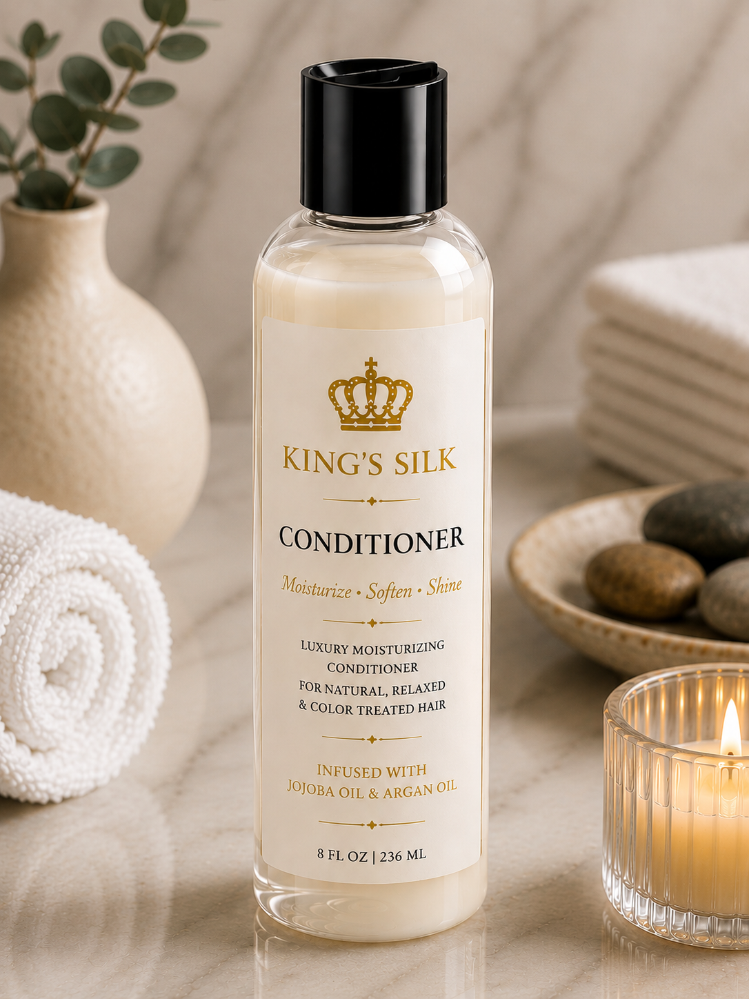 King’s Silk Conditioner| Luxury Moisturizing Conditioner