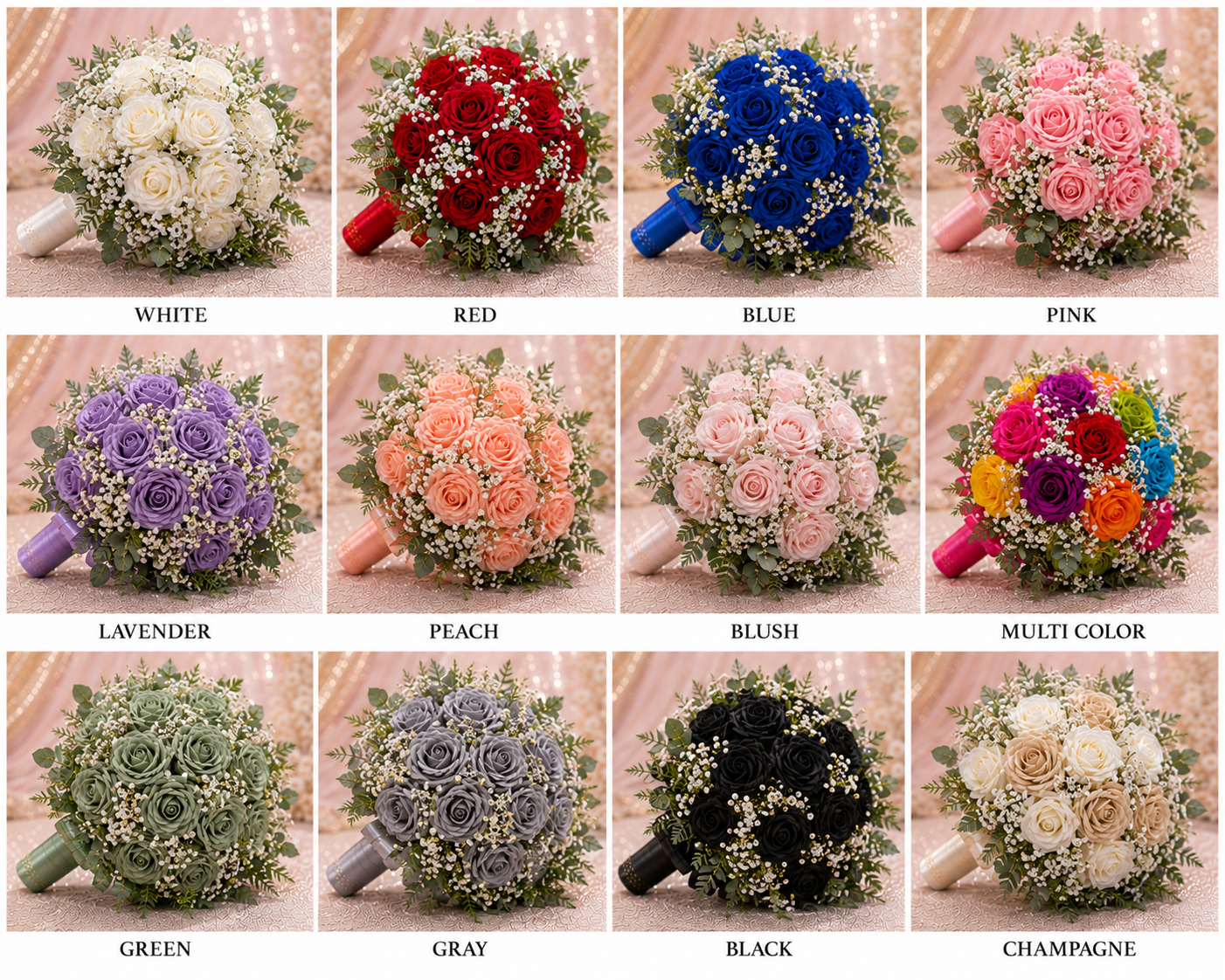 Custom Bridal Bouquet Portfolio (Custom Order Only)