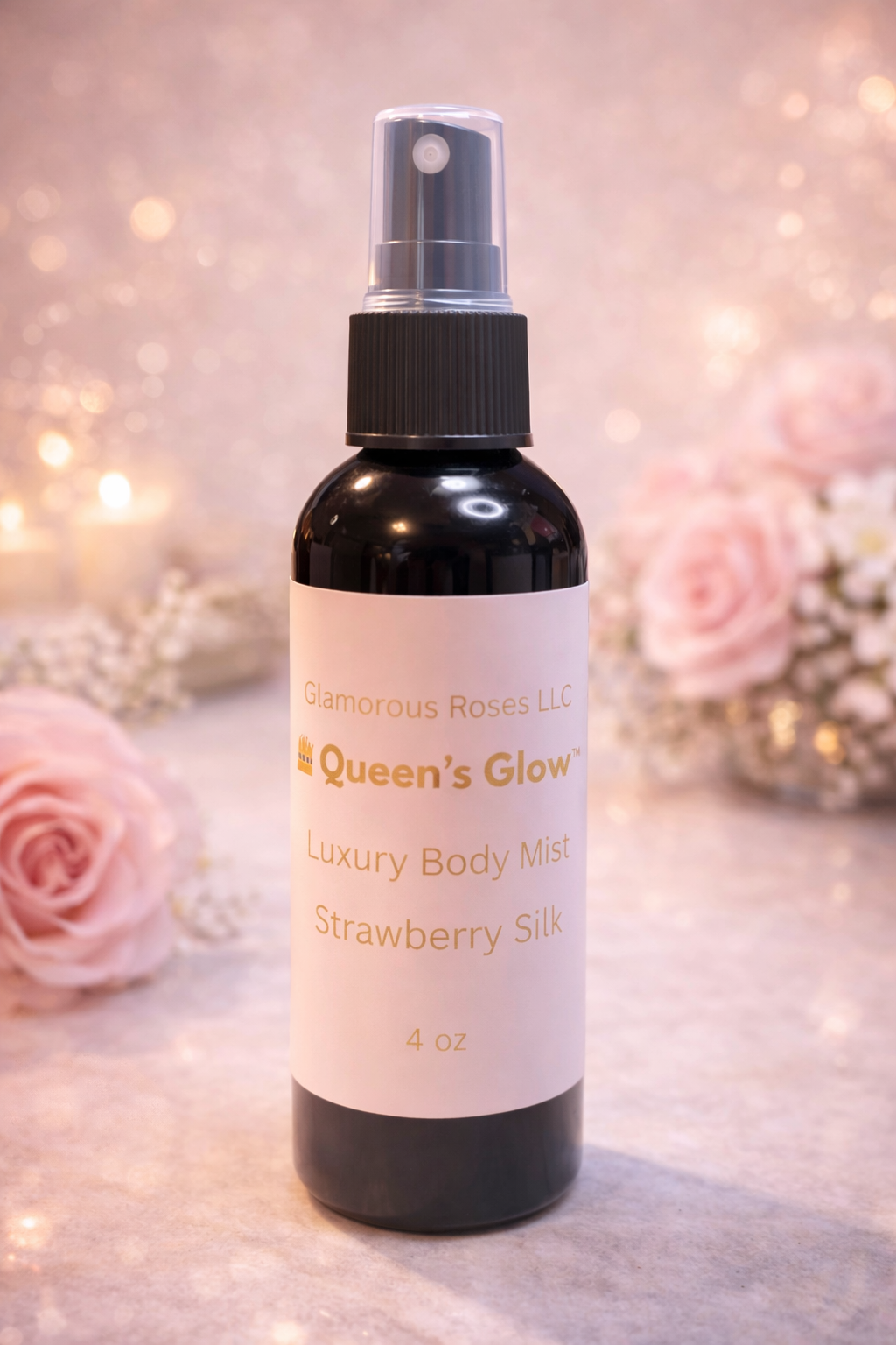 👑 Queen’s Glow Silken Veil Body Mist 4 oz
