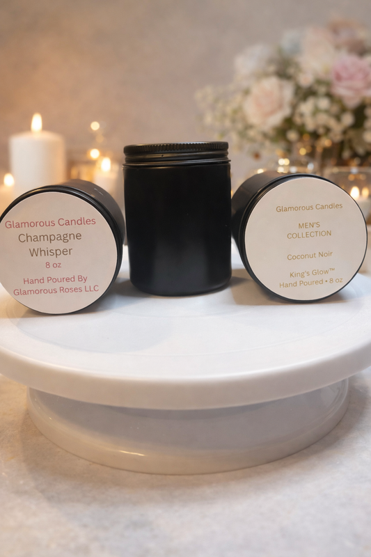 🕯️8 oz Glamorous Candle Coconut Wax