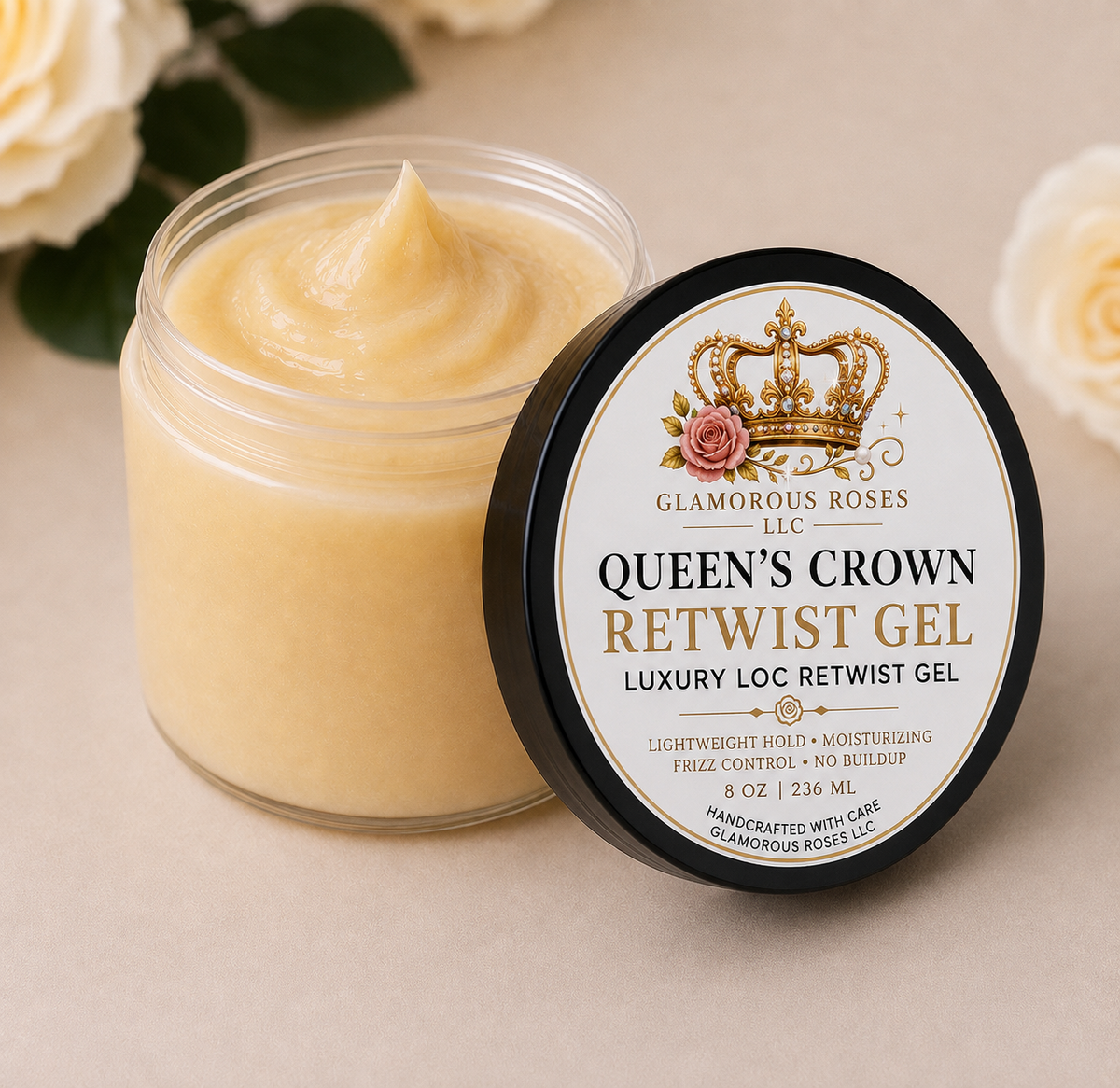 Queen’s Crown Retwist Gel Luxury Loc Retwist Gel