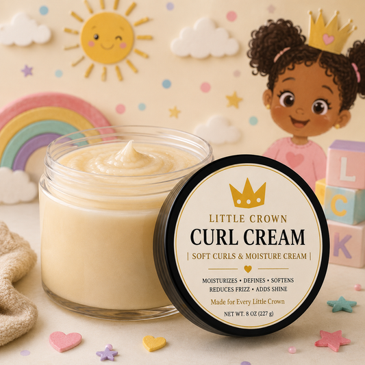 Little Crown Curl Cream | Soft Curls & Moisture Cream