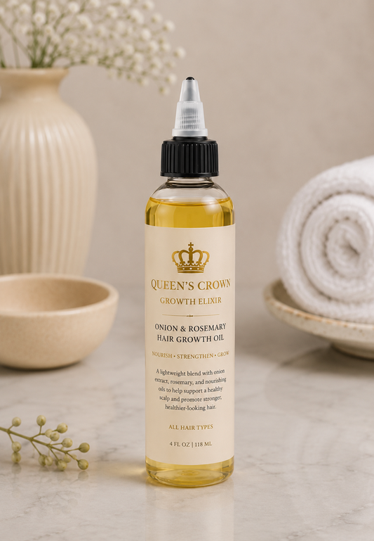 Queen’s Crown Growth Elixir Onion & Rosemary Hair Growth Oil