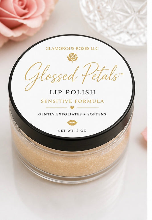 👑 Glossed Petals™ Lip Polish (Sensitive Formula)
