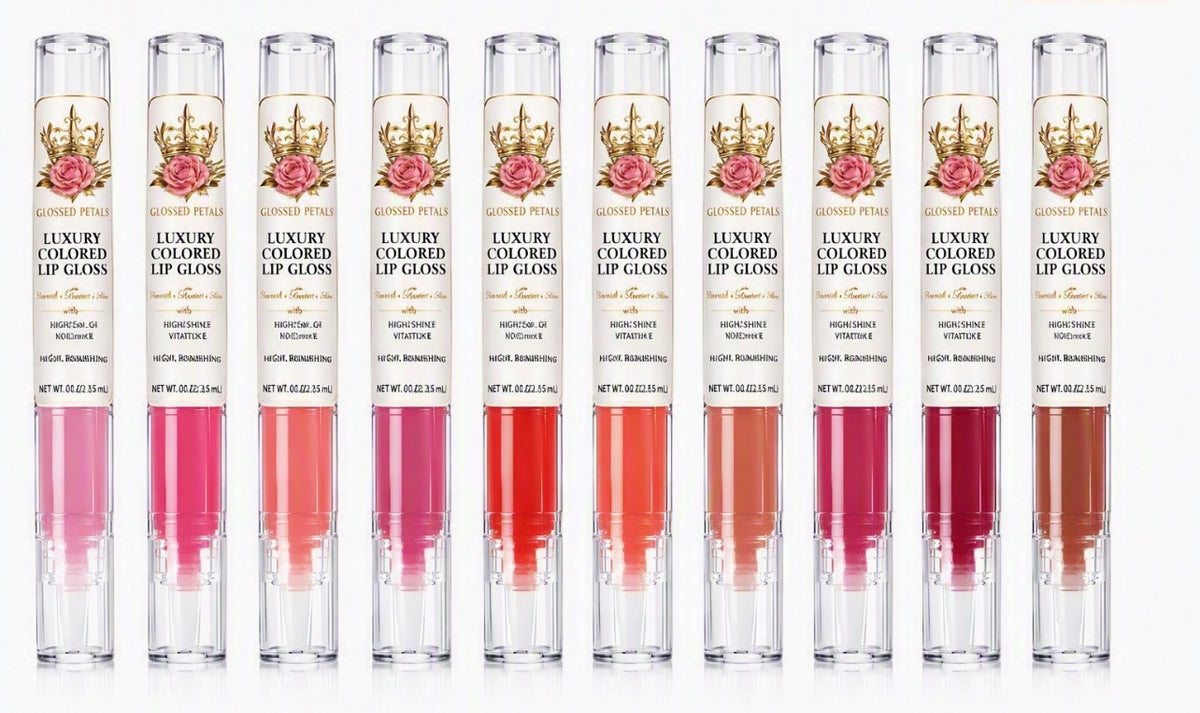 Glossed Petals Luxury Colored Lip Gloss | 3 mL Twist Pen