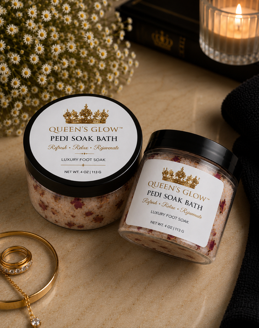 Queen’s Glow Pedi Soak Bath