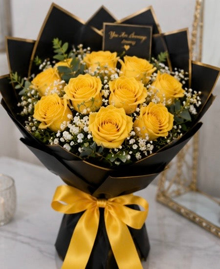 Luxury Rose Bouquet Portfolio (Custom Order Only)