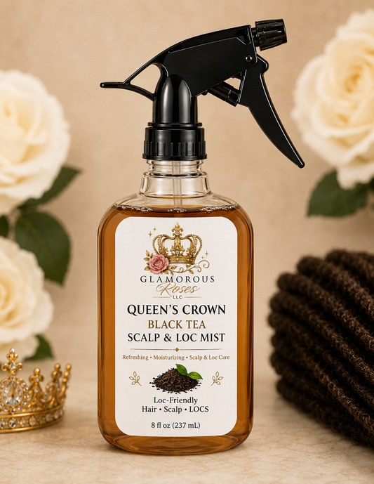 Queen’s Crown Black Tea Scalp & Loc Mist