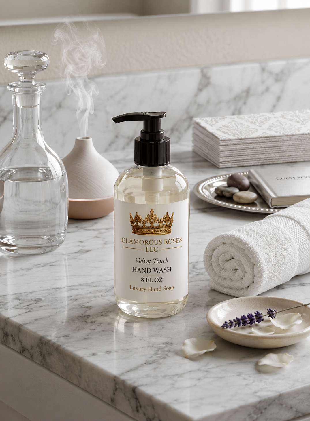 Velvet Touch Hand Wash – 8 oz | Glamorous Roses LLC