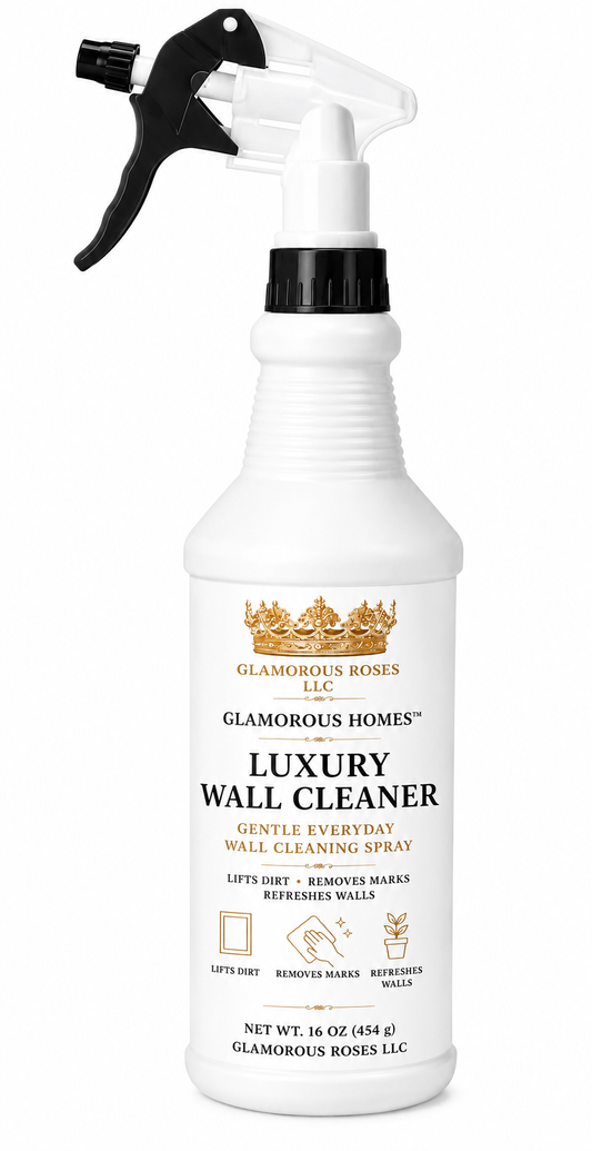 Glamorous Homes Luxury Wall Cleaner

Gentle Everyday Wall Cleaning Spray