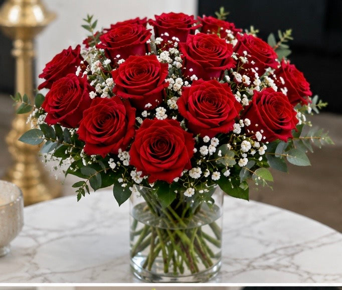 Luxury Floral Vase Arrangement Portfolio(Custom OrderOnly)