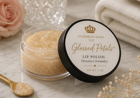 👑 Glossed Petals Lip Polish (Sensitive Formula)