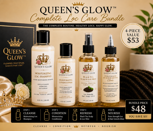 Queen’s Crown Complete Loc Care Bundle

Cleanse • Condition • Refresh • Nourish