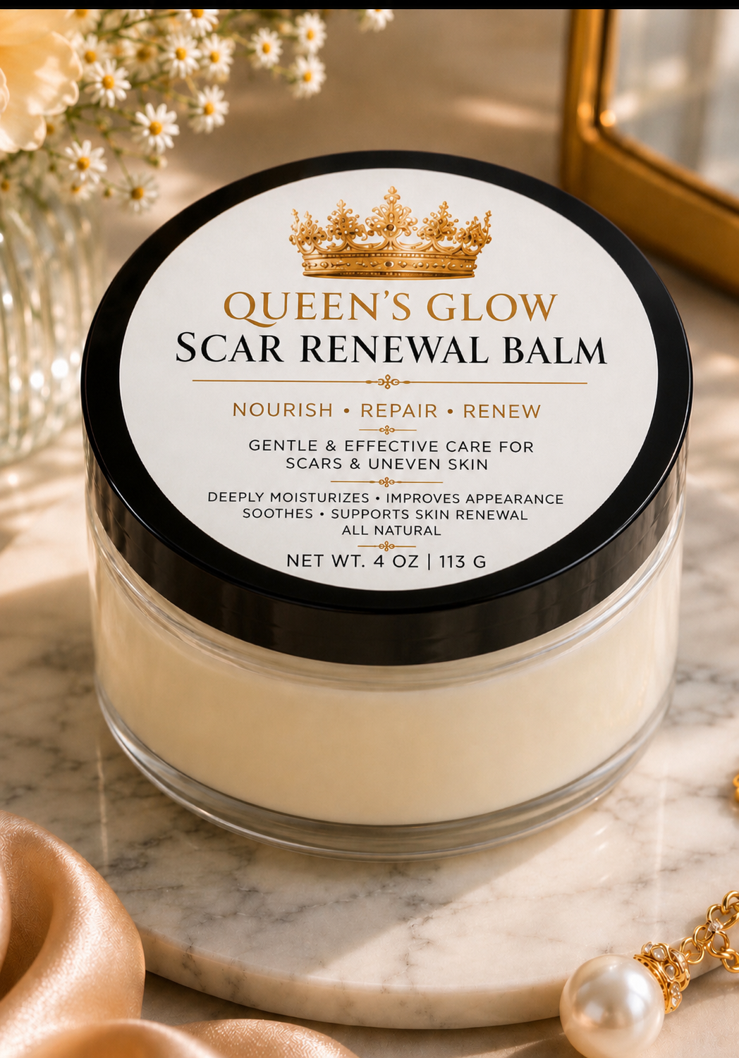 Queen’s Glow Scar Renewal Balm