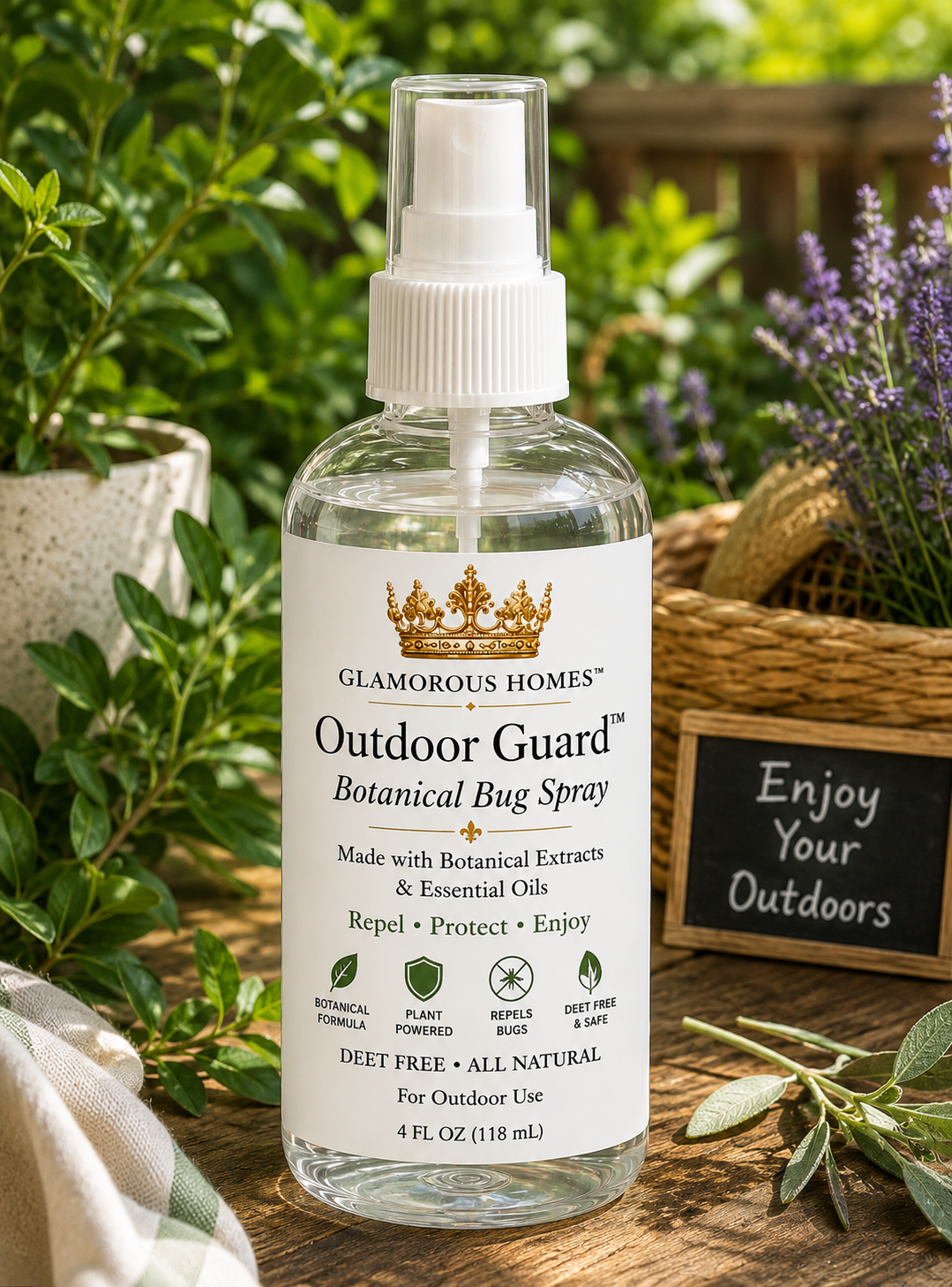 Glamorous Homes Outdoor Guard Botanical Bug Spray