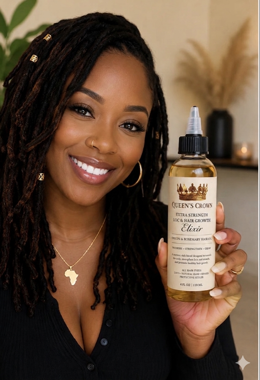 Queen’s Crown Extra Strength Loc & Hair Growth Elixir
