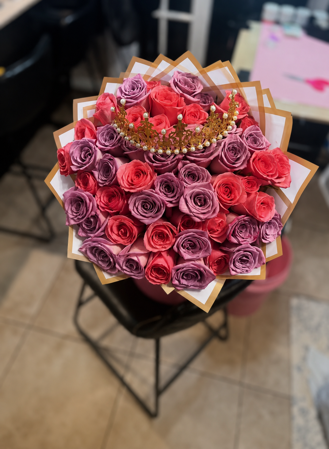 Luxury Rose Bouquet Portfolio (Custom Order Only)