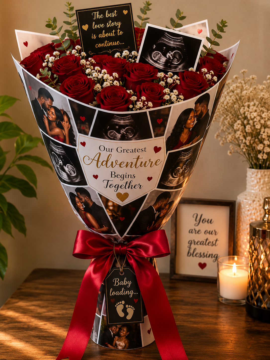 Forever Wrapped Memories| Custom Tribute Bouquet Custom Order Only