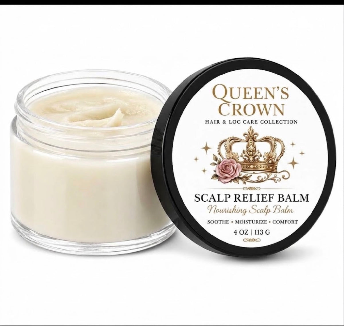 Queen’s Crown Scalp Relief Balm