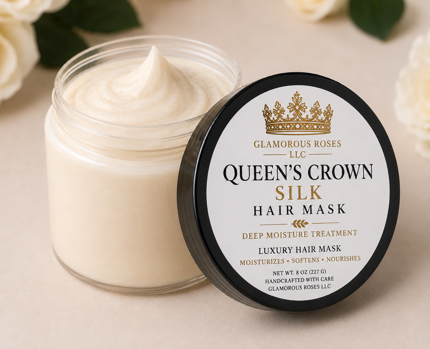 Queen’s Crown Silk Hair Mask Deep Moisture Treatment