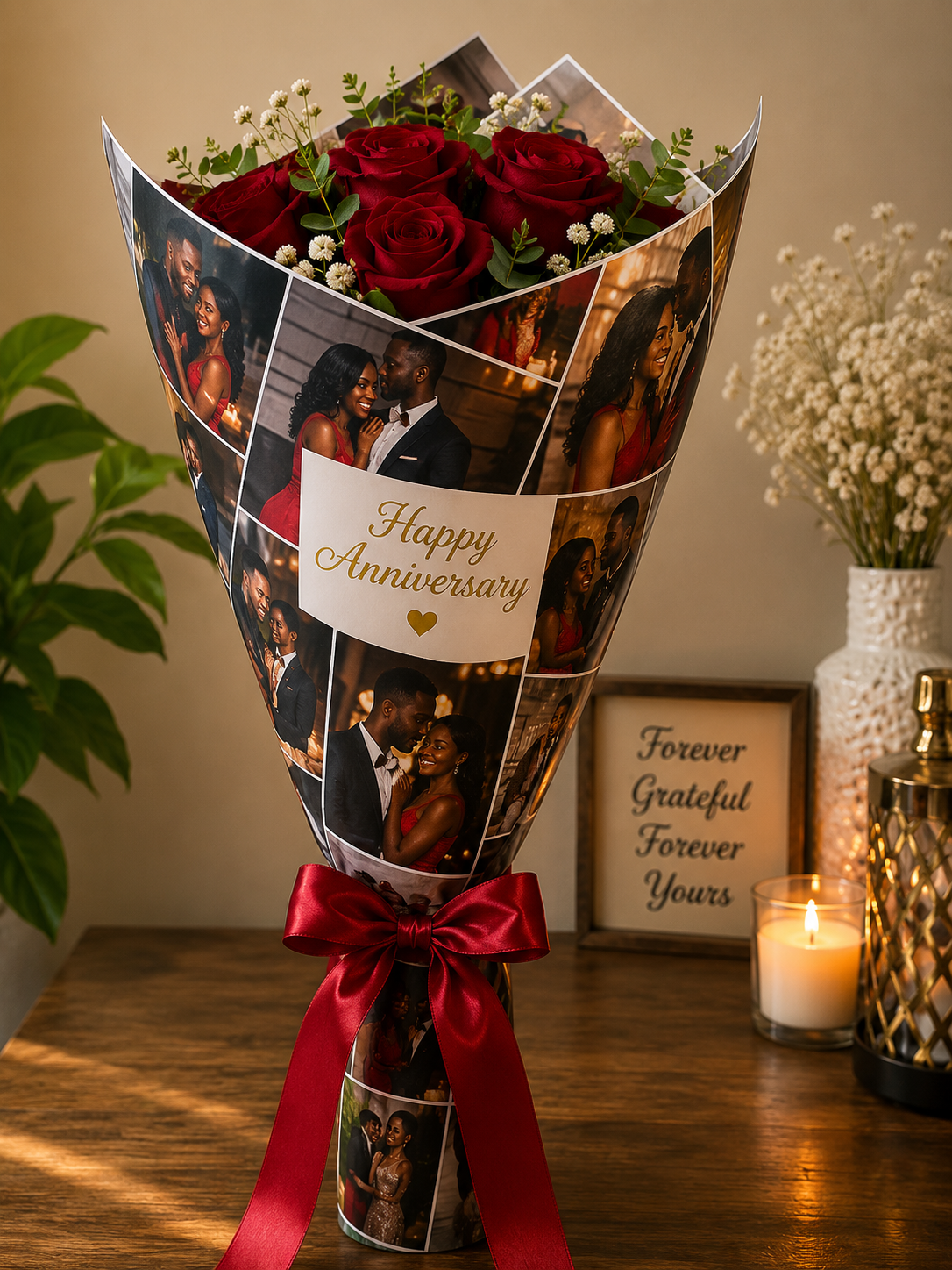 Forever Wrapped Memories| Custom Tribute Bouquet Custom Order Only