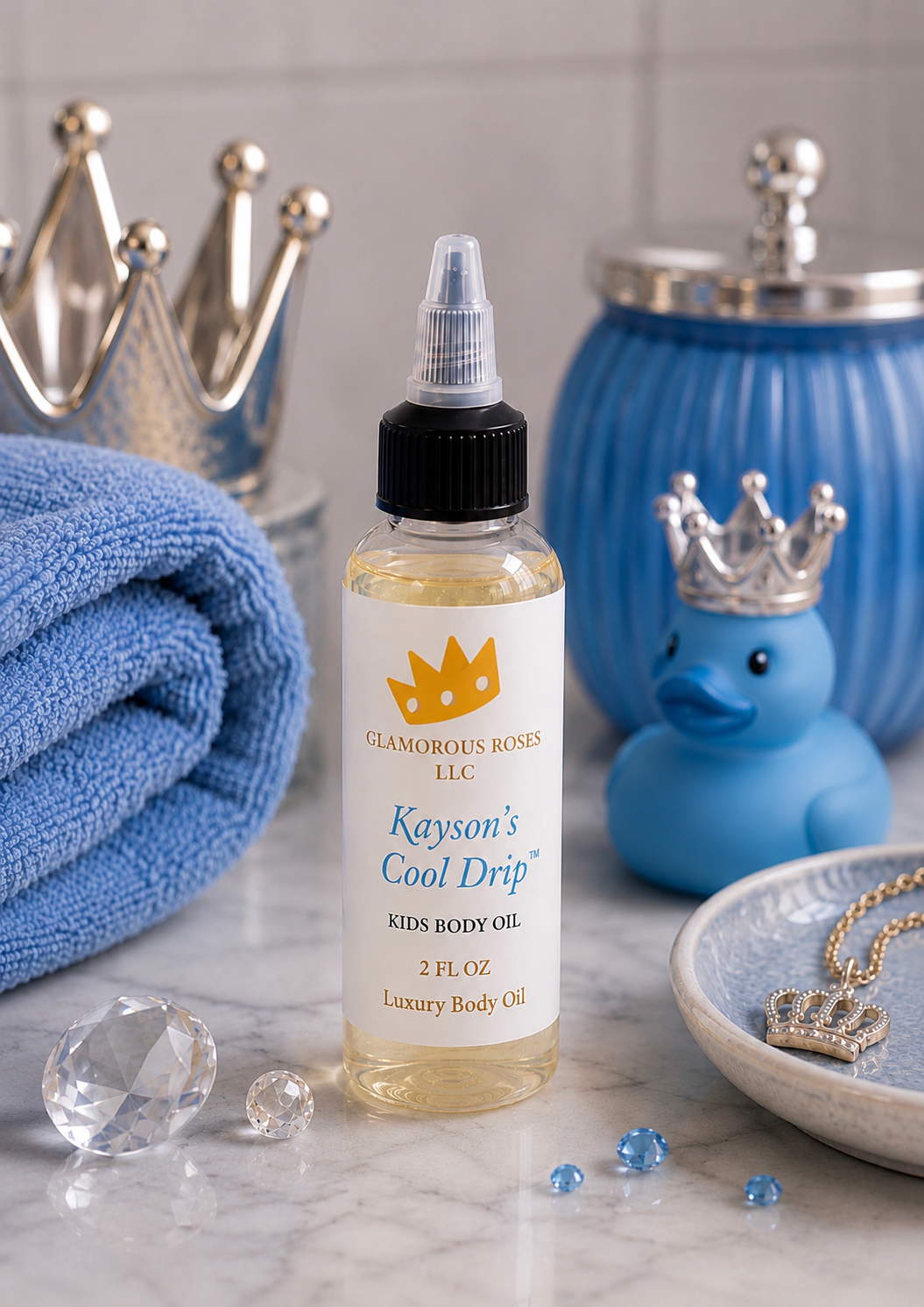 🧸 Kayson’s Cool Drip Kids Body Oil (2 oz)