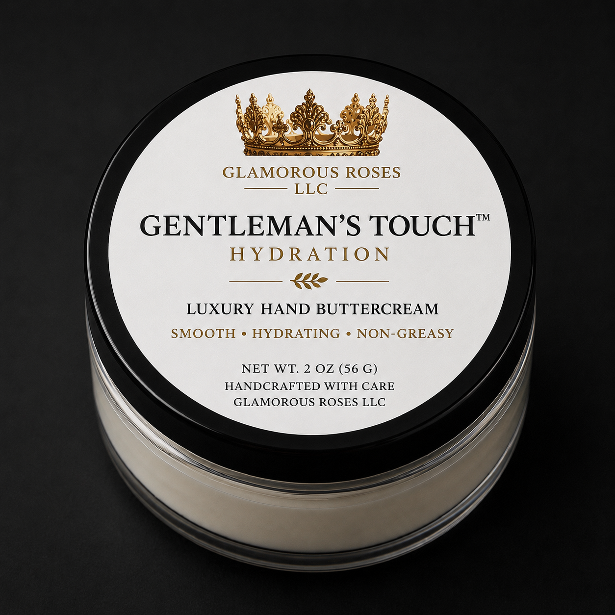 Luxury Hand Buttercream – 🌸Queen’s Glow Silken Hands & 🖤Gentleman’s Touch Hydration