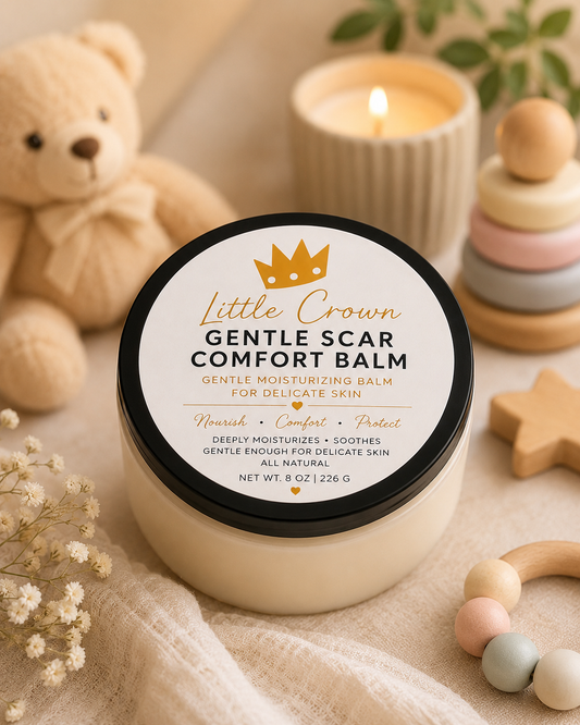 Little Crown Gentle Scar Comfort Balm Gentle Moisturizing Balm for Delicate Skin