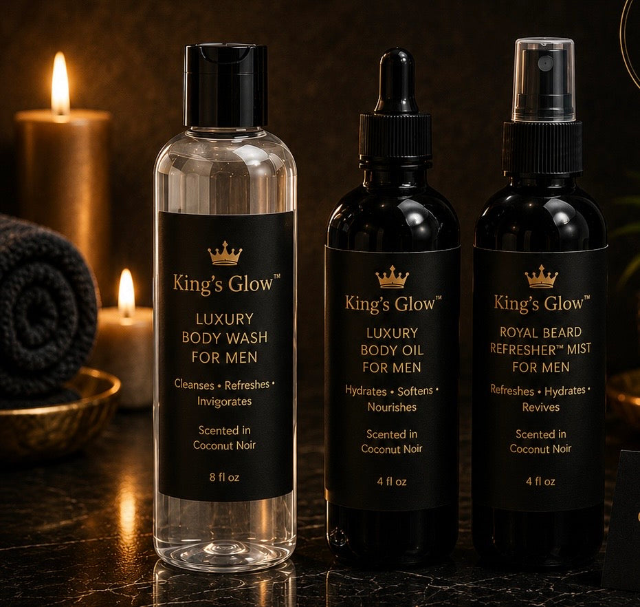 King’s Shower Bundle Men’s Luxury Grooming Set