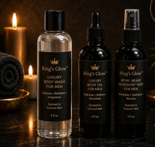 King’s Shower Bundle Men’s Luxury Grooming Set