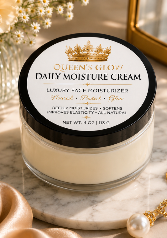 Queen’s Glow Daily Moisture Cream | Luxury Face Moisturizer