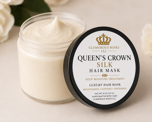 Queen’s Crown Silk Hair Mask Deep Moisture Treatment