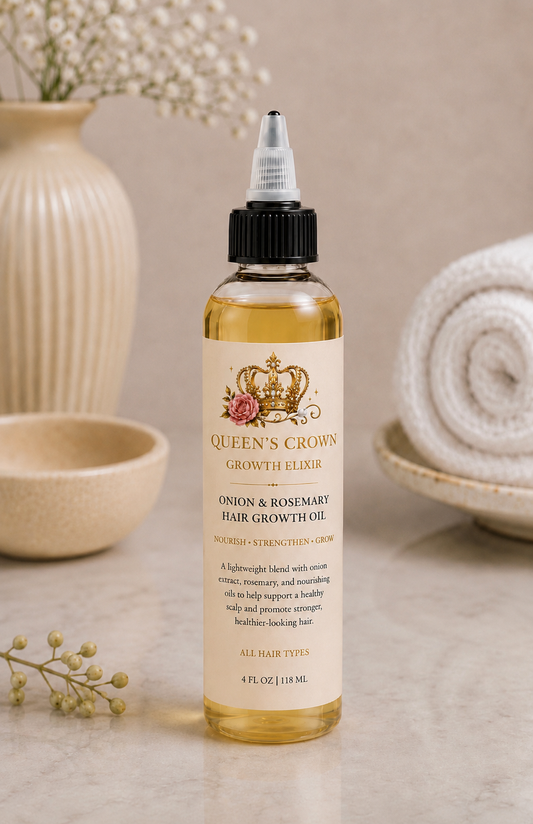 Queen’s Crown Growth Elixir Onion & Rosemary Hair Growth Oil