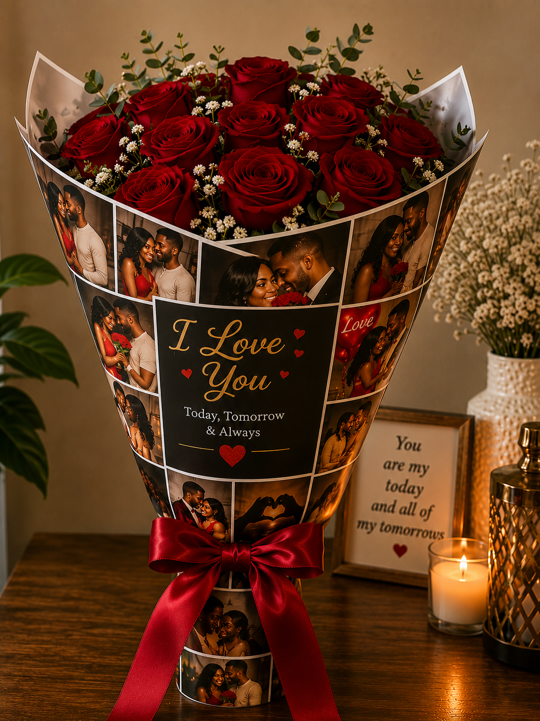 Forever Wrapped Memories| Custom Tribute Bouquet Custom Order Only