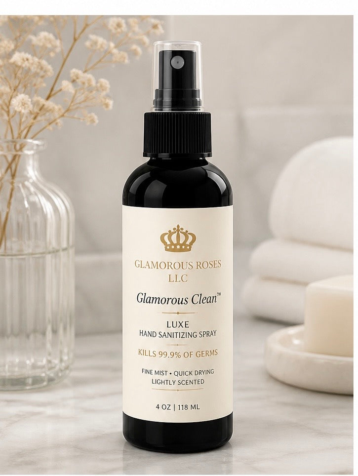 Glamorous Clean Luxe Hand Sanitizing Spray – 4 oz