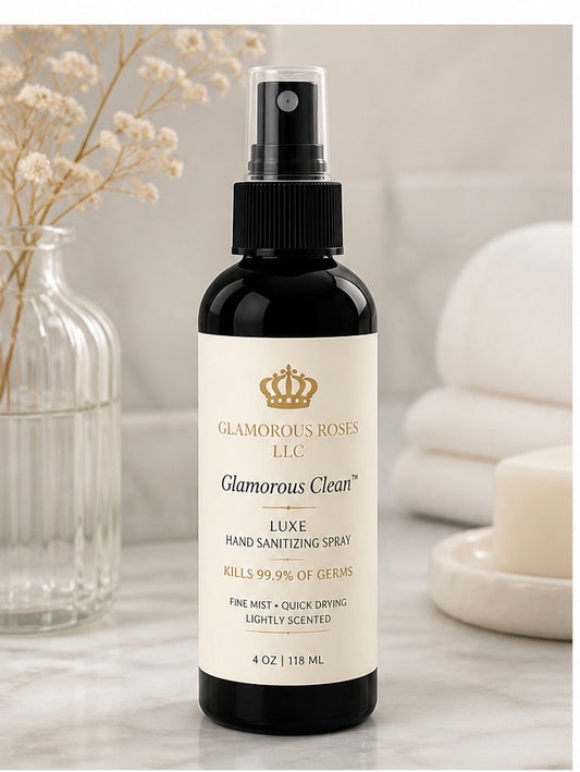 Glamorous Clean Luxe Hand Sanitizing Spray – 4 oz