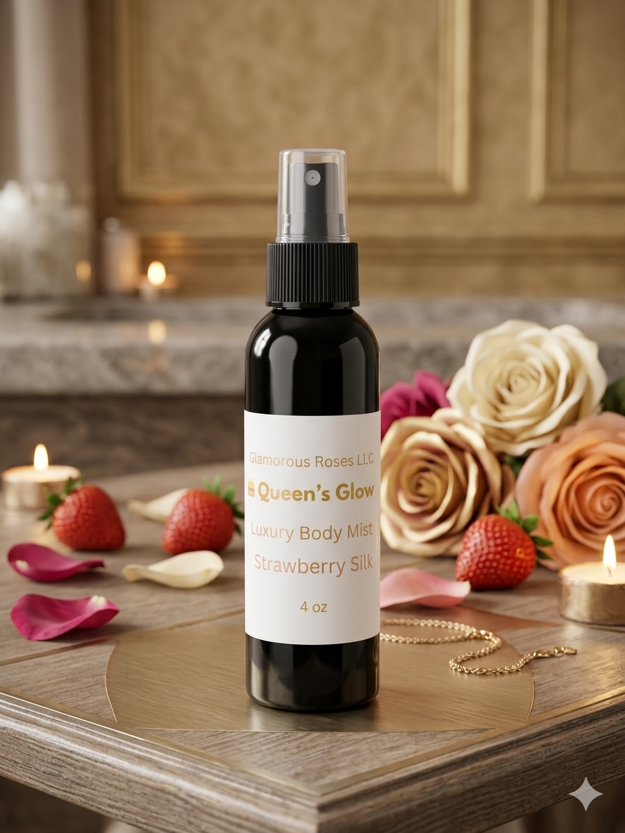 👑 Queen’s Glow Silken Veil Body Mist 4 oz
