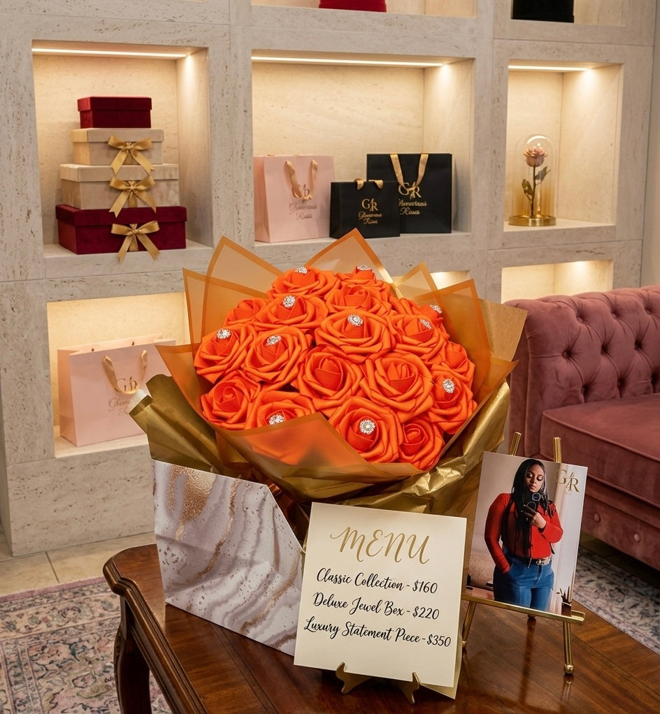 Luxury Rose Bouquet Portfolio (Custom Order Only)