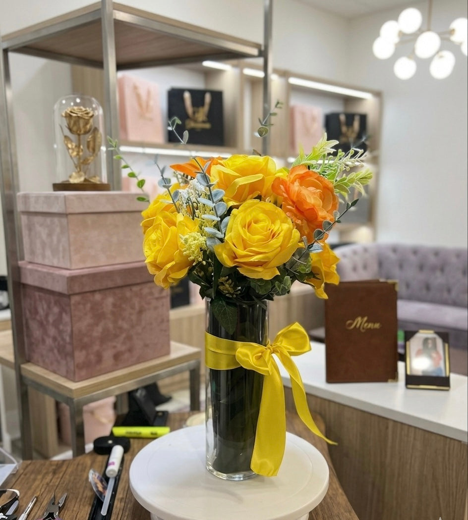Luxury Floral Vase Arrangement Portfolio(Custom OrderOnly)