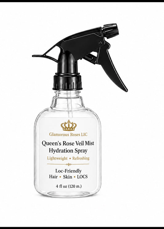 🌹Queen’s Rose Veil Mist– Hydration Mist Rosewater Spray
