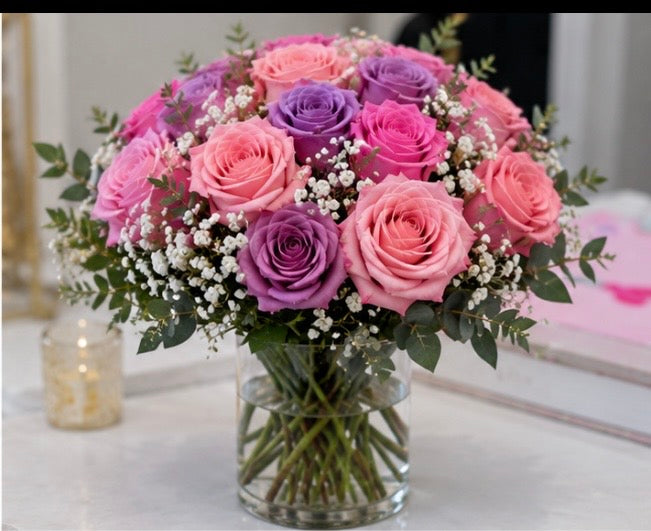 Luxury Floral Vase Arrangement Portfolio(Custom OrderOnly)