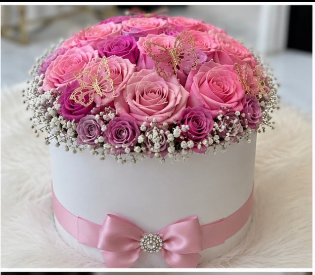 Signature Glam Floral Boxes Portfolio (Custom Order Only)